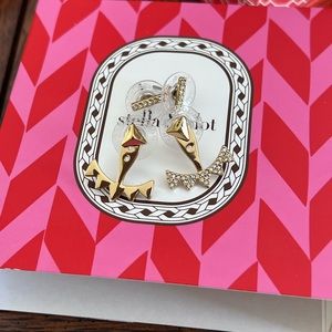 Stella & Dot pave reversible ear jackets